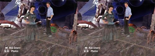 Doctor Who and Idris in the tardis graveyard